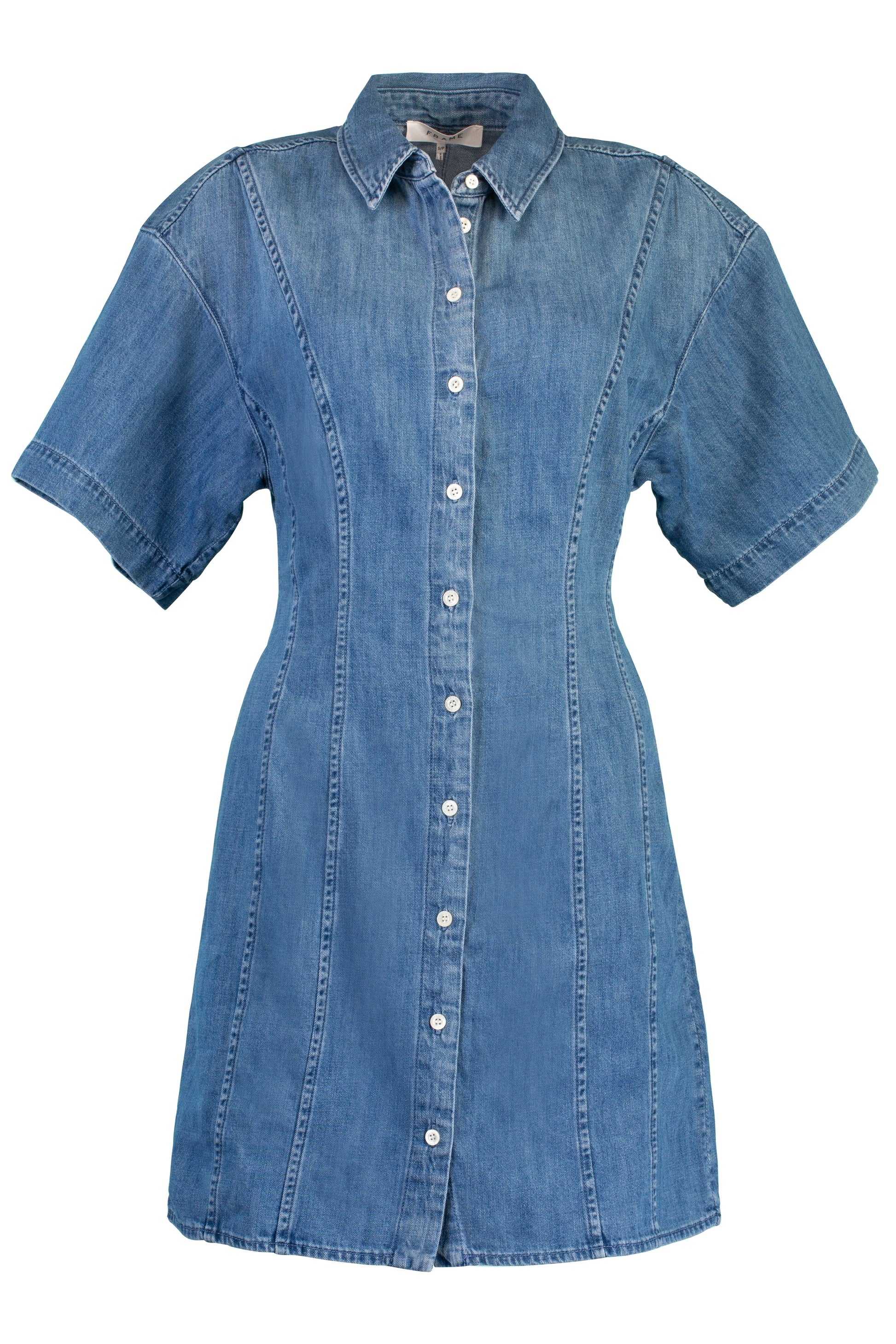 FRAME DENIM-Seam Detail Dress-
