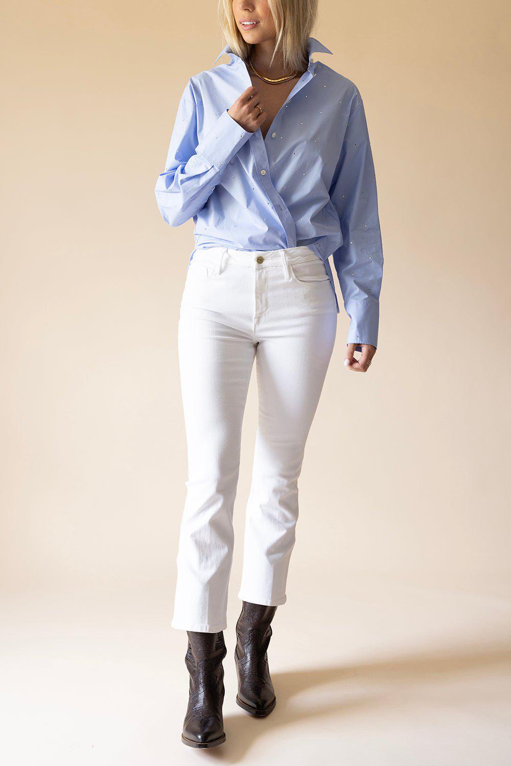 FRAME DENIM-Le Crop Mini Boot Pant-