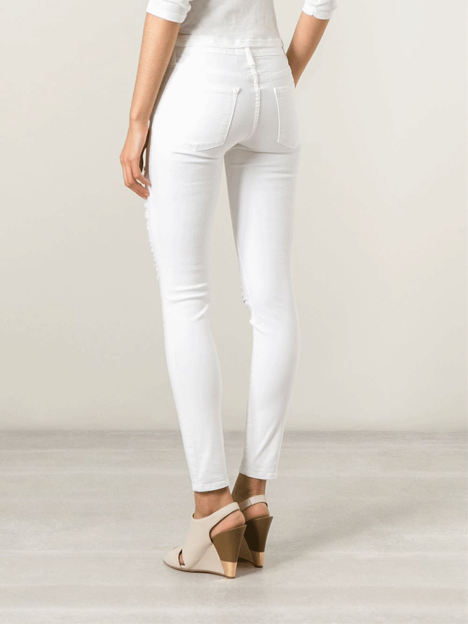 FRAME DENIM-Le Color Ripped Pant-
