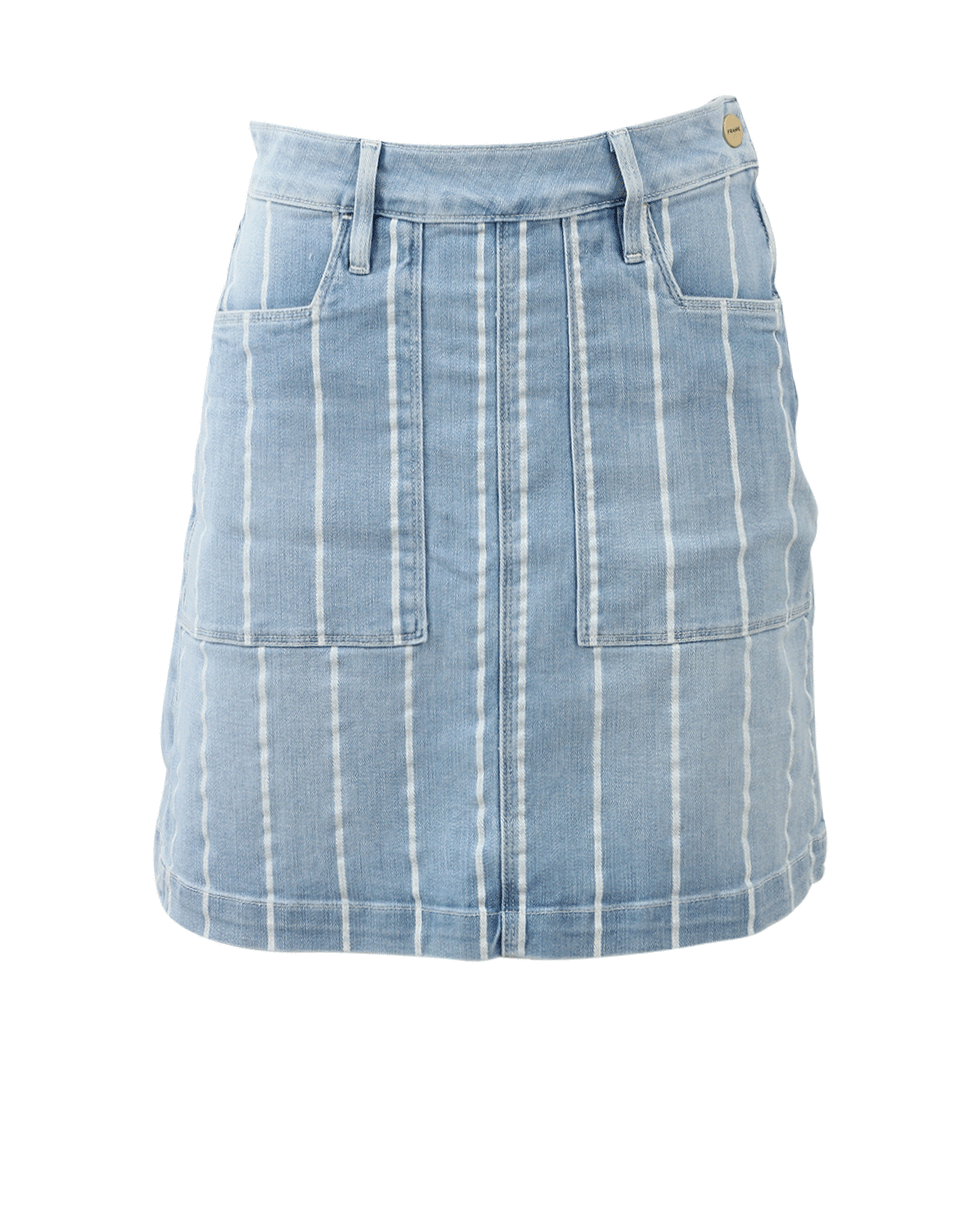 FRAME DENIM-Le Francoise Jean Skirt-