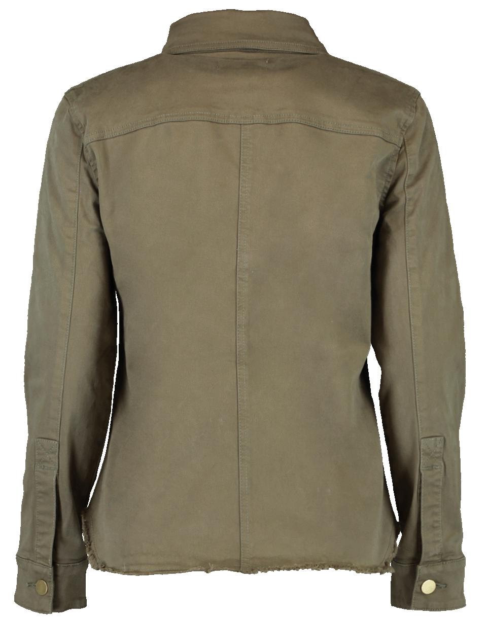 FRAME DENIM-Raw Shirt Jacket-