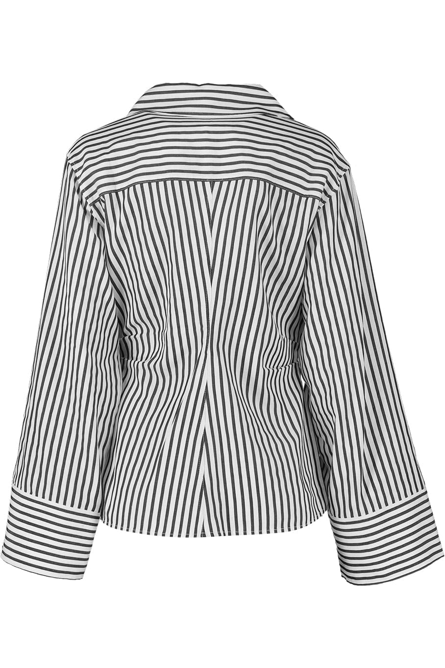 FRAME DENIM-Draped Wrap Shirt-