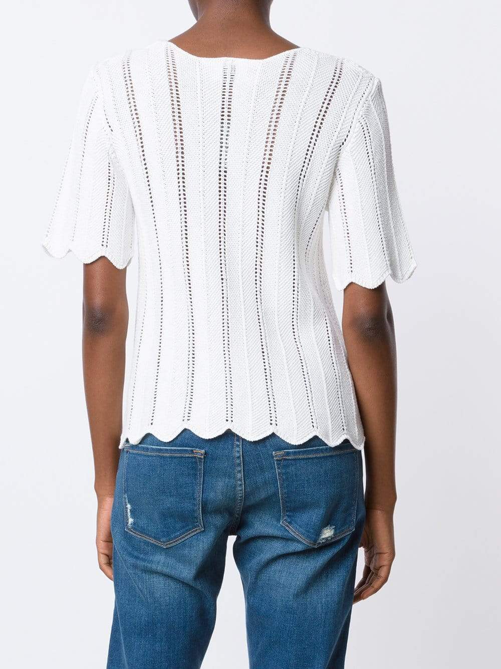 FRAME DENIM-Le Crochet Top-