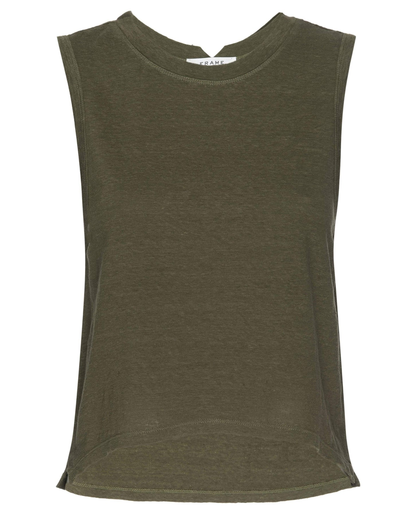 FRAME DENIM-Moss Multi Swingy Muscle Tank-