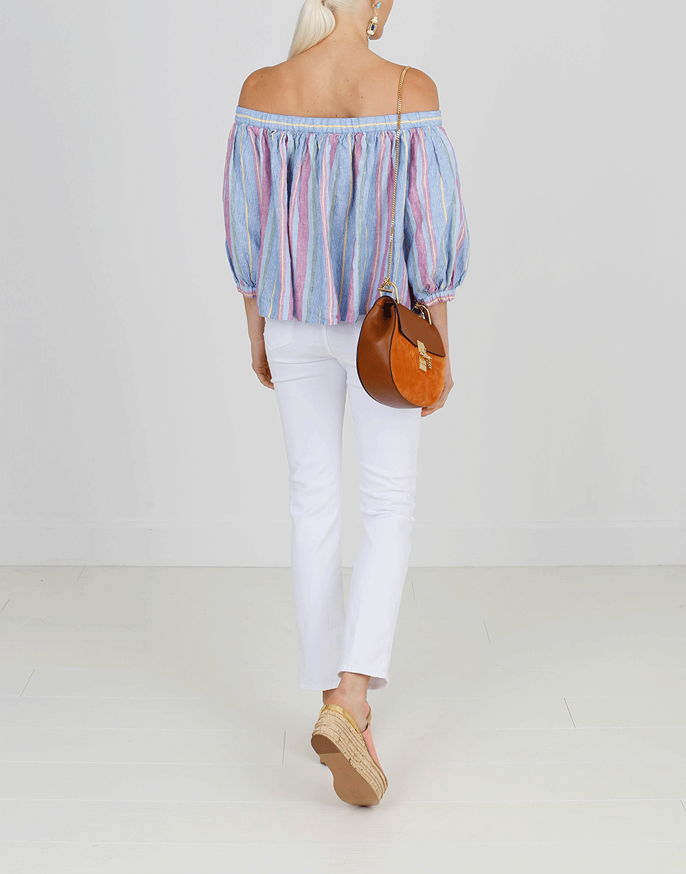 FRAME DENIM-Off Shoulder Top-