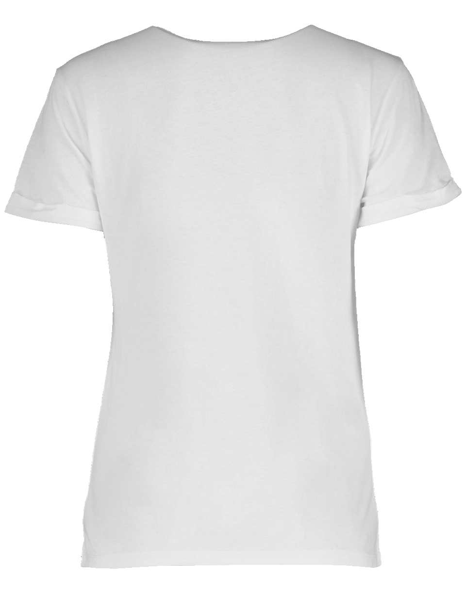 FRAME DENIM-Cuffed Tee-