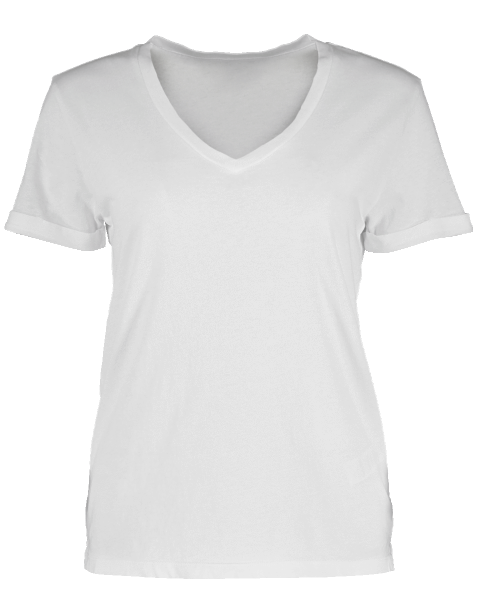 FRAME DENIM-Cuffed Tee-