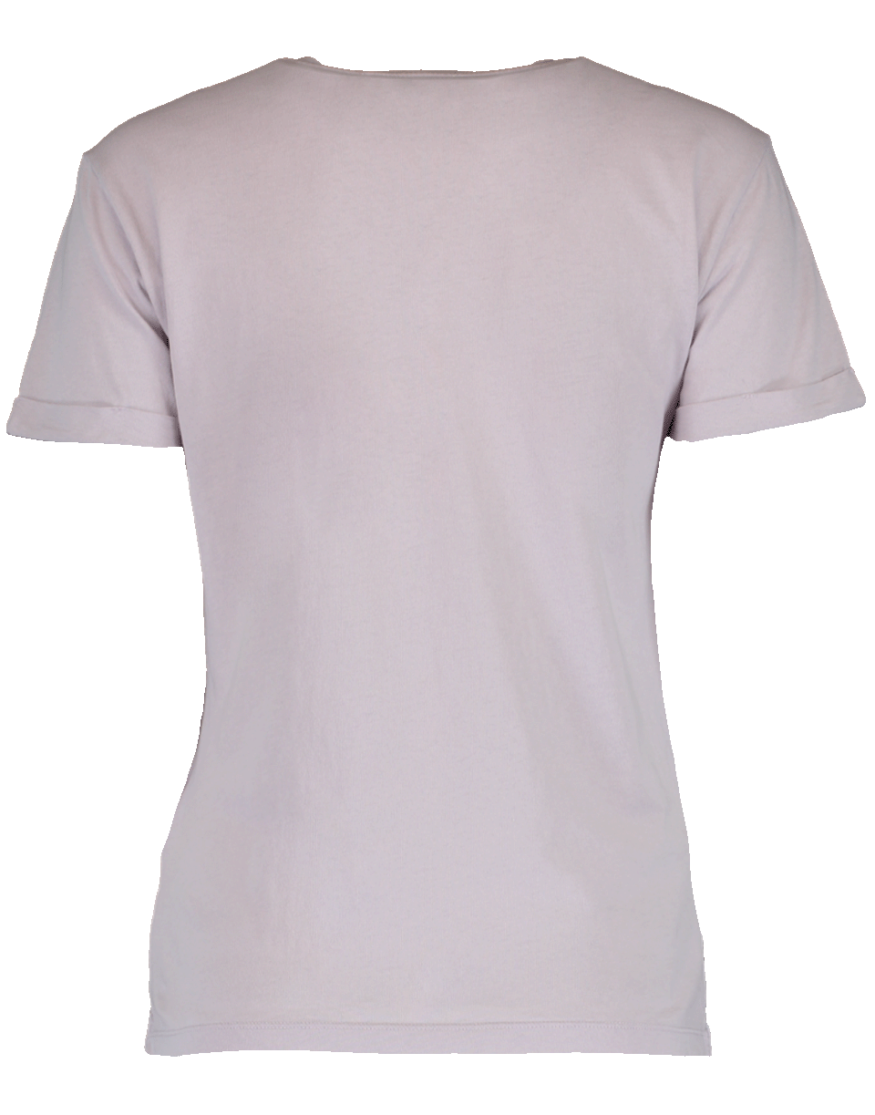 FRAME DENIM-Cuffed Tee-