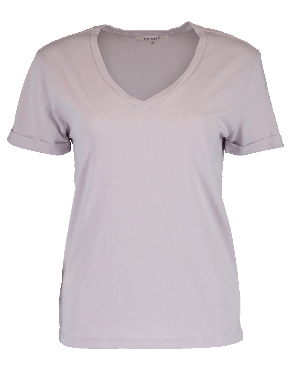FRAME DENIM-Cuffed Tee-