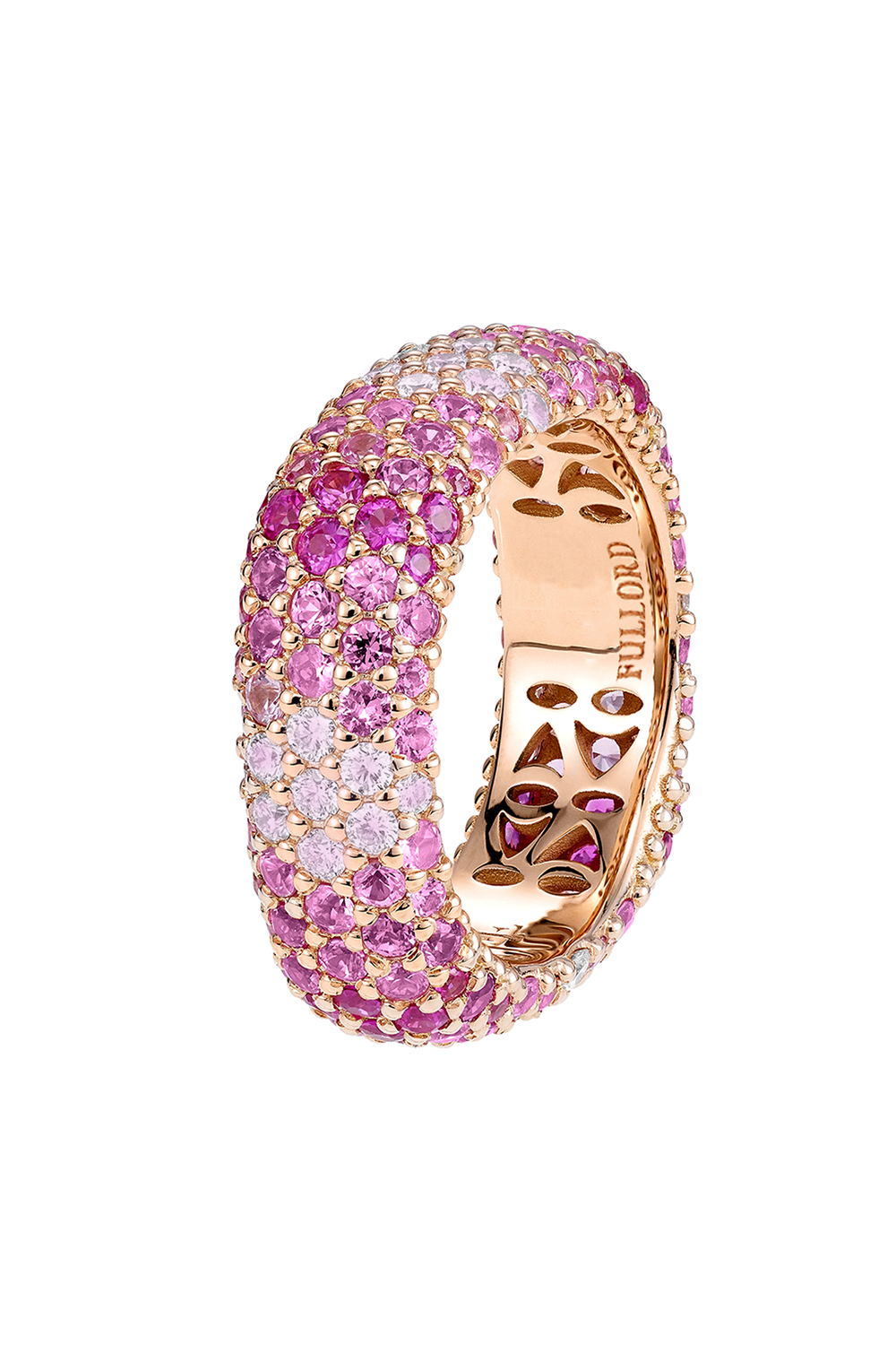 Ombre Pink Sapphire Ghost Ring-ROSE GOLD-6-JEWELRYFINE JEWELRING-FULLORD