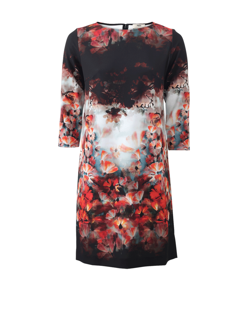 FUZZI-Floral Print Loose Dress-