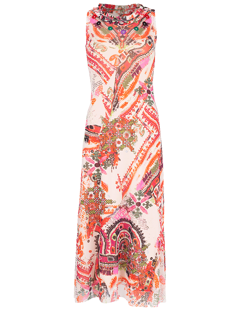 FUZZI-Printed Maxi Dress-