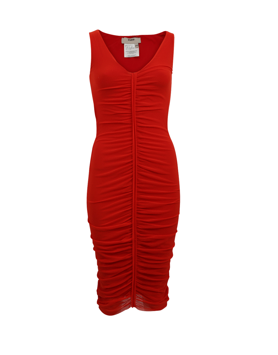 FUZZI-Fitted Dress-