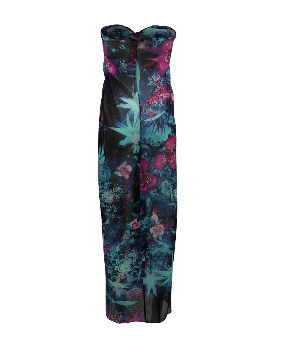 FUZZI-Floral Beach Coverup-