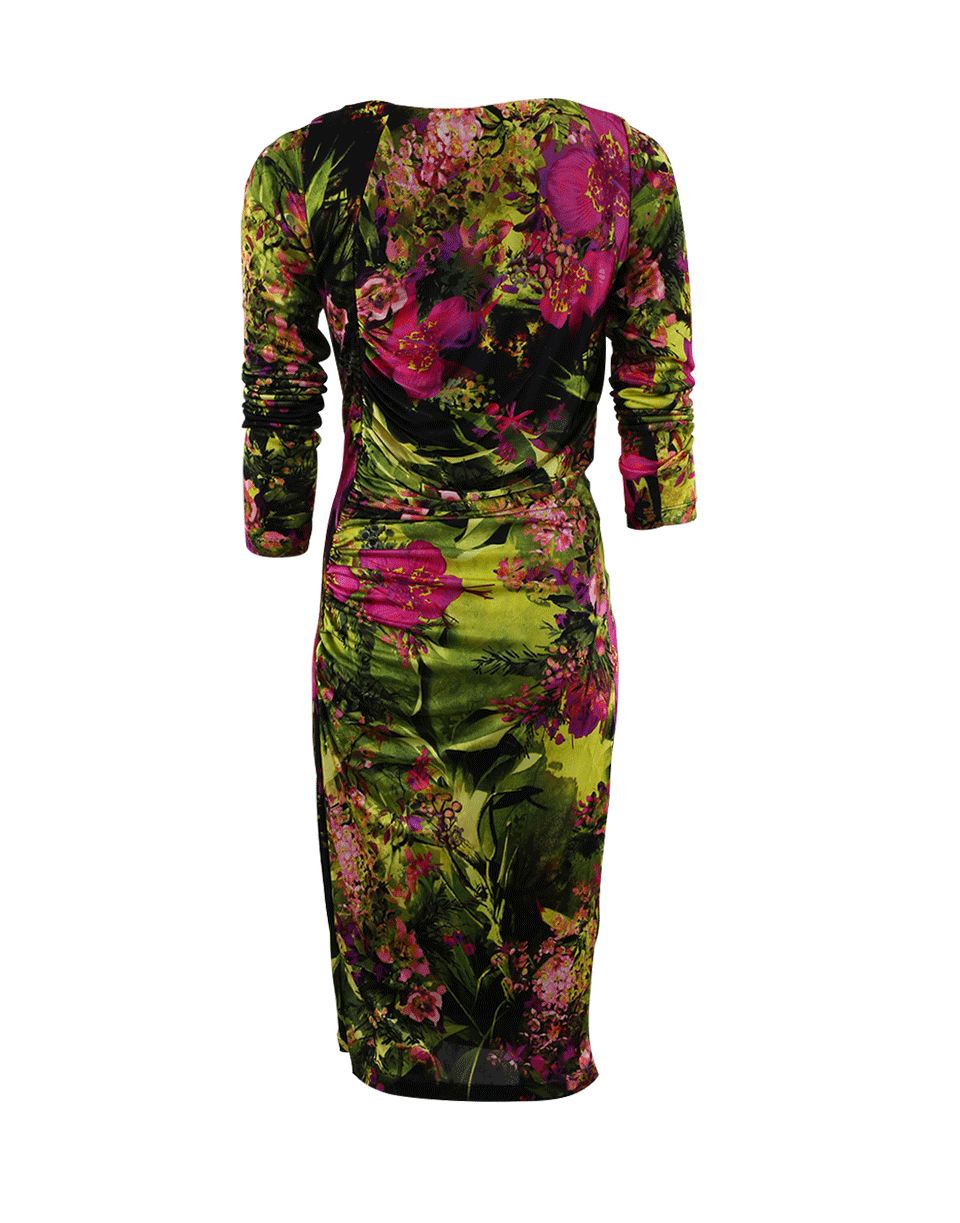 FUZZI-Ruched Dress-