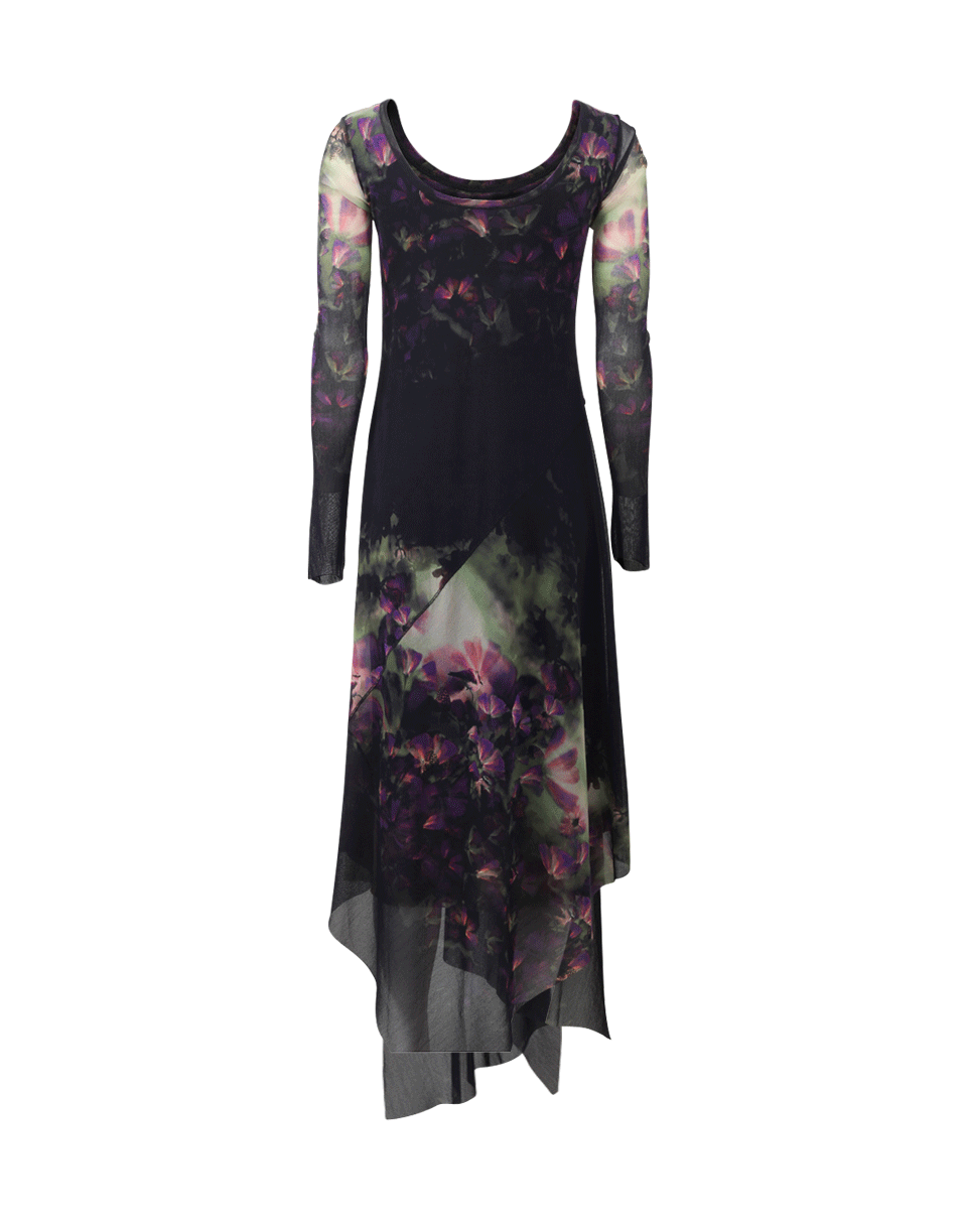 FUZZI-Floral Dress-
