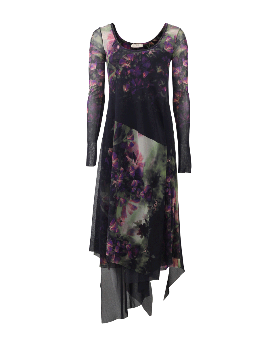 FUZZI-Floral Dress-
