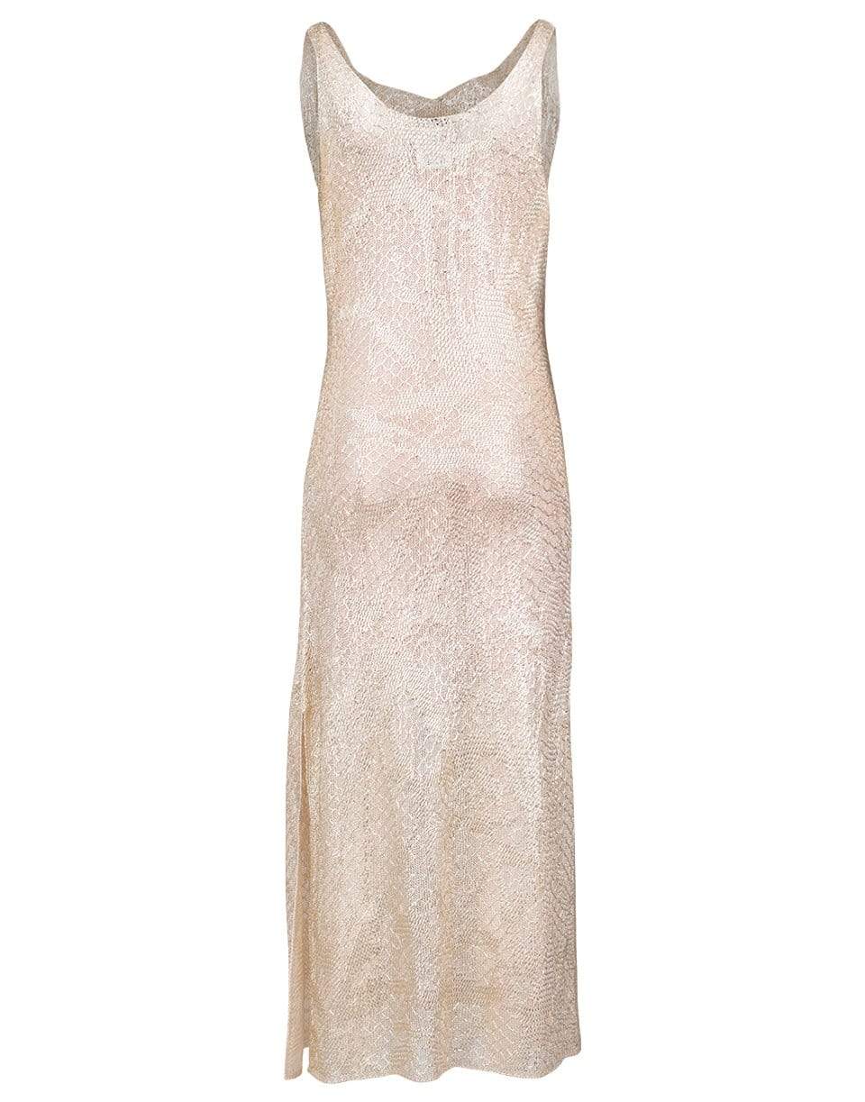 FUZZI-Abito Lungo Sleeveless Maxi Dress-