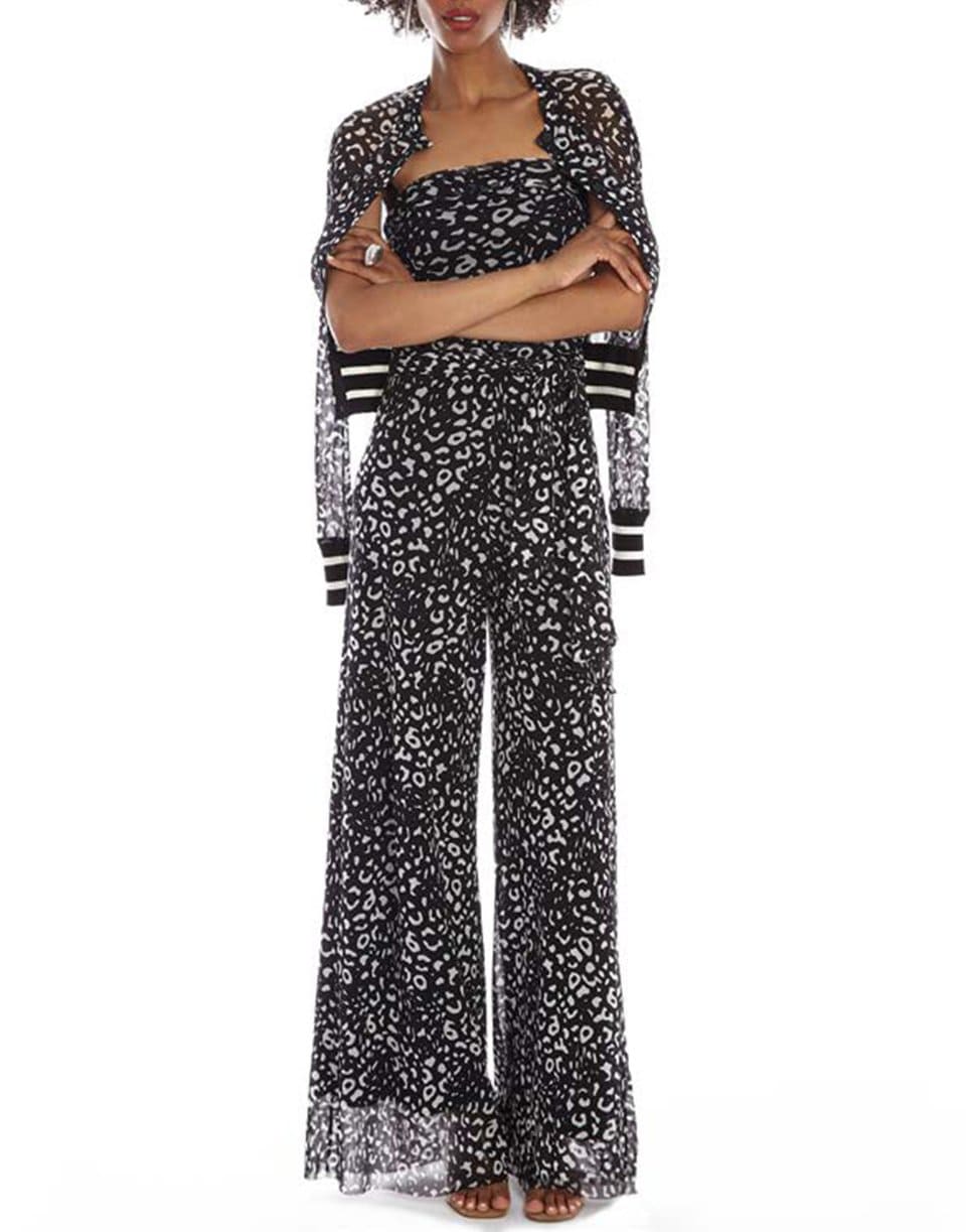 FUZZI-Leopard Print Jacket-