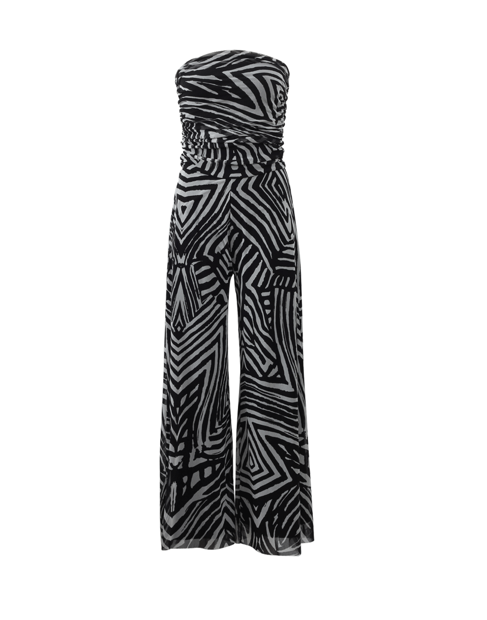 FUZZI-Wide-Leg Jumpsuit-