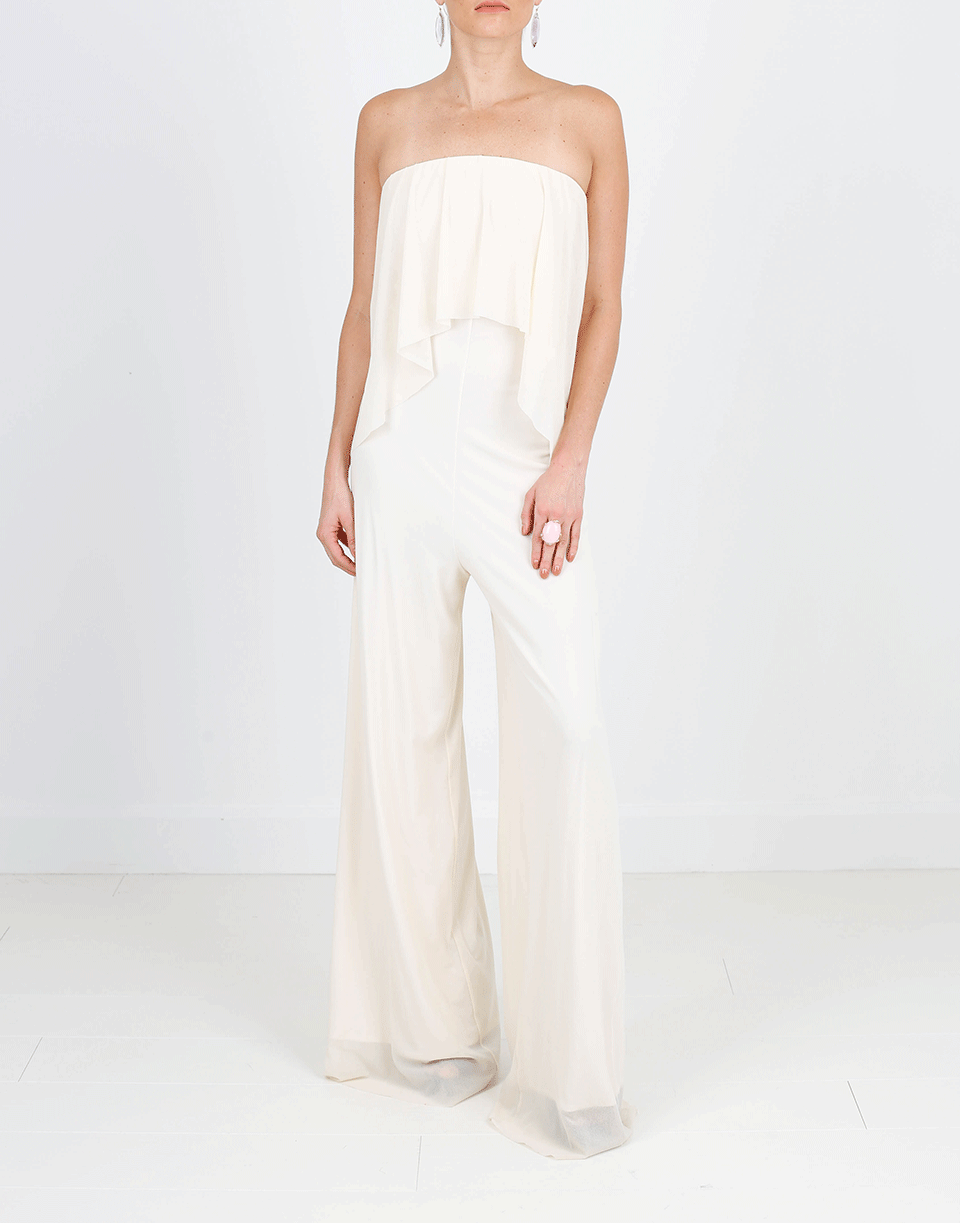 FUZZI-Strapless Jumpsuit-