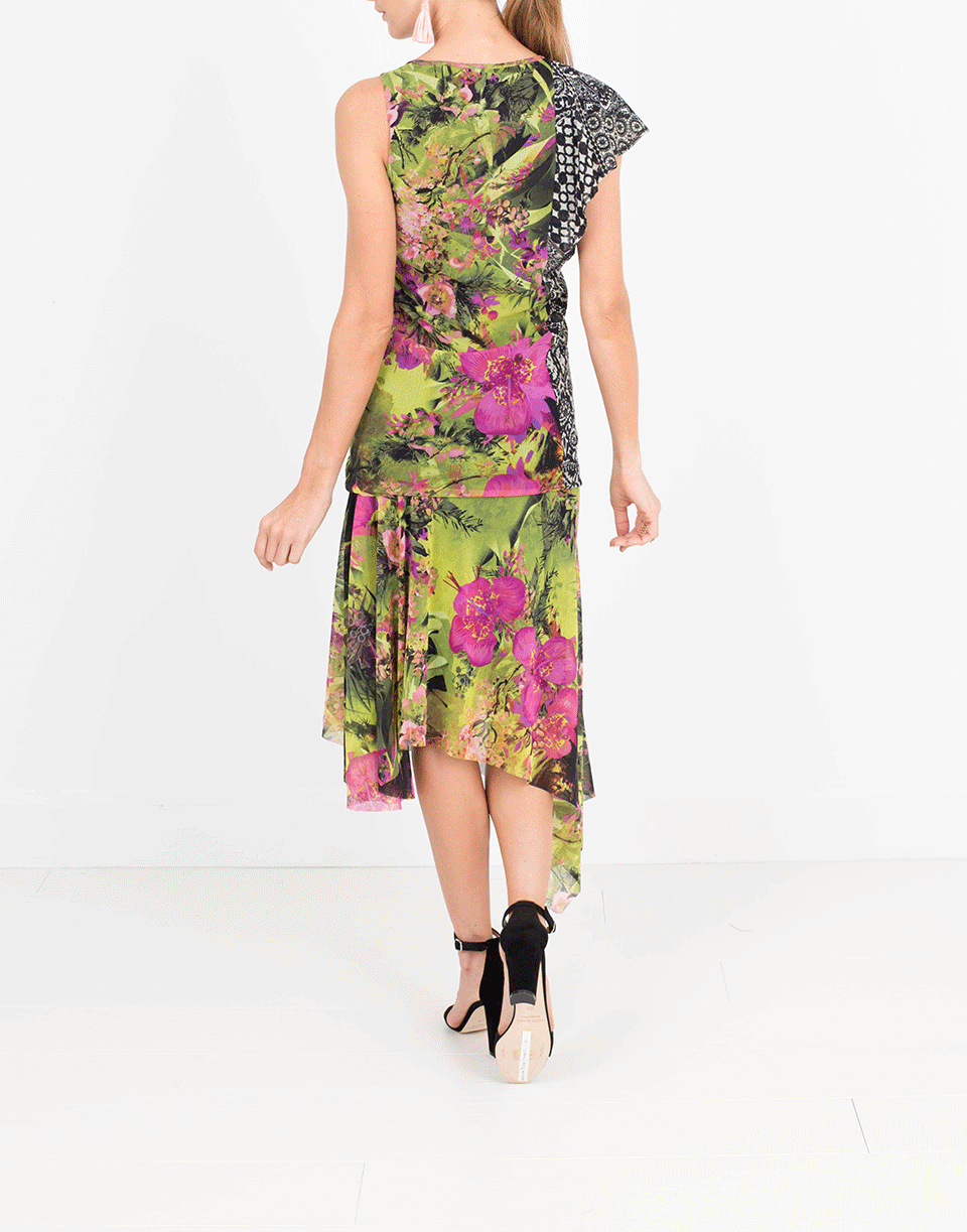 FUZZI-Printed Skirt-
