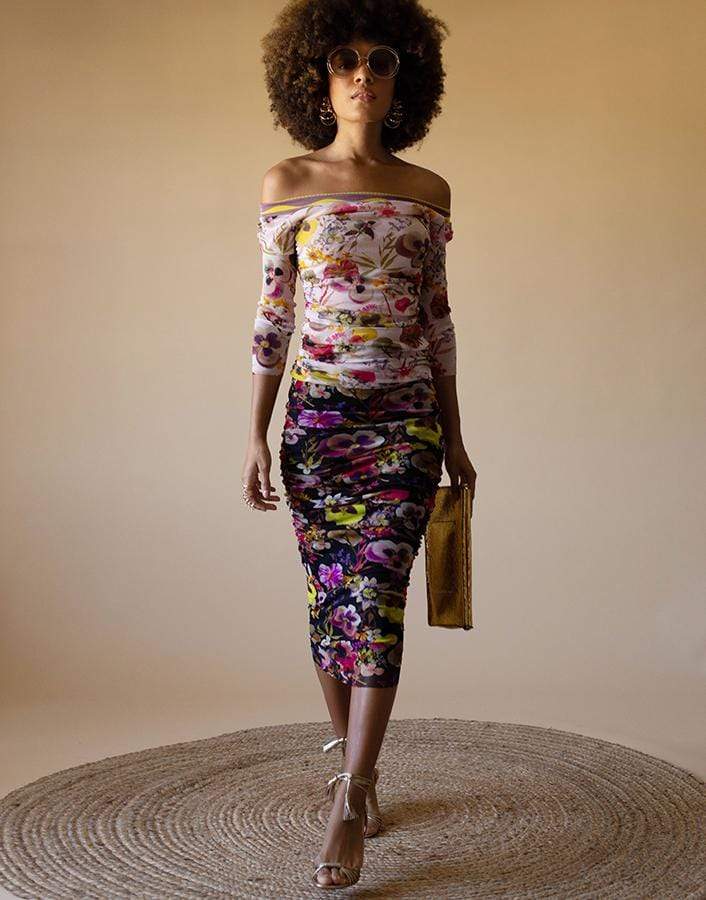 FUZZI-Gonna Lunga Skirt-