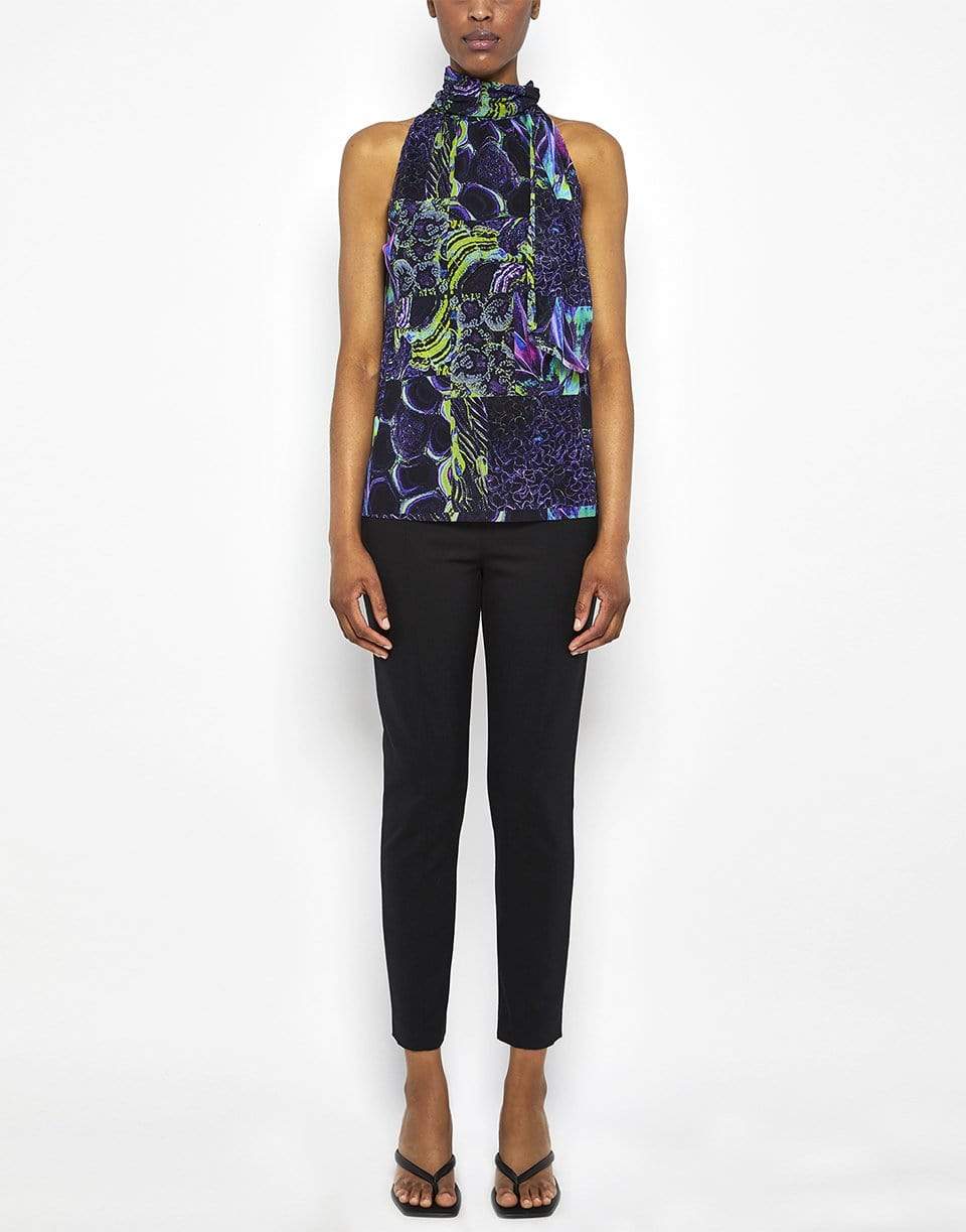 FUZZI-Sleeveless Blouse-