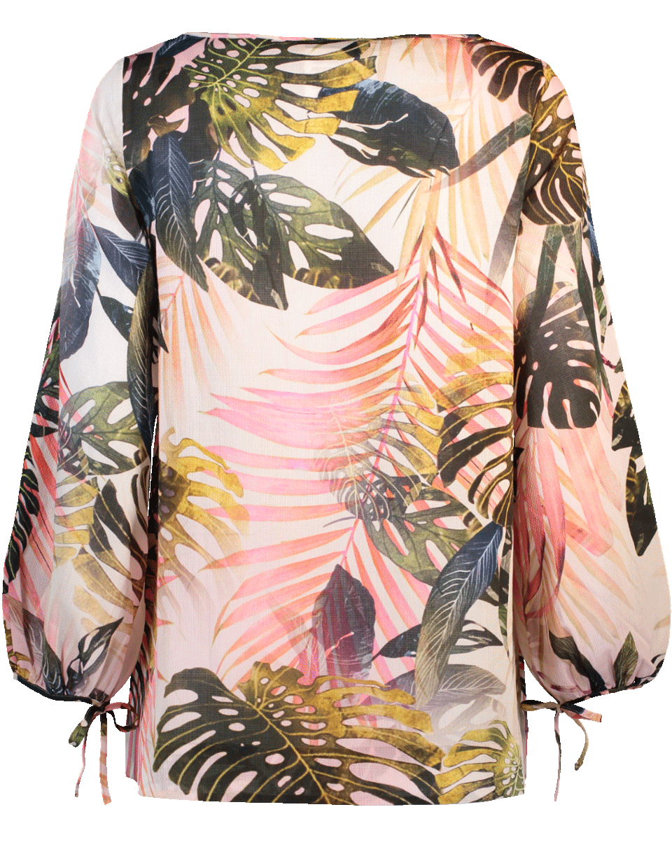 FUZZI-Palm Print Top-