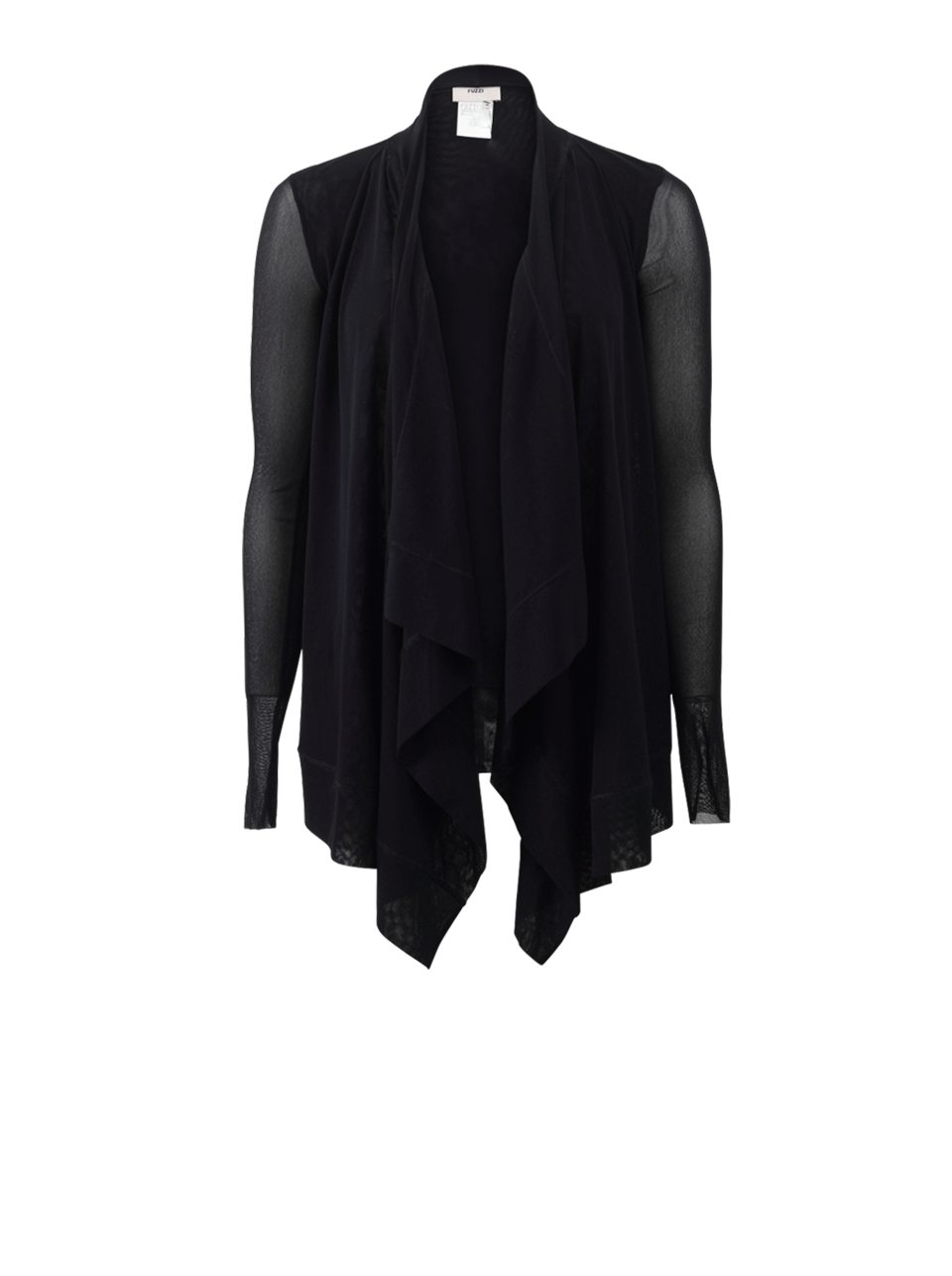 FUZZI-Drape Front Cardigan-
