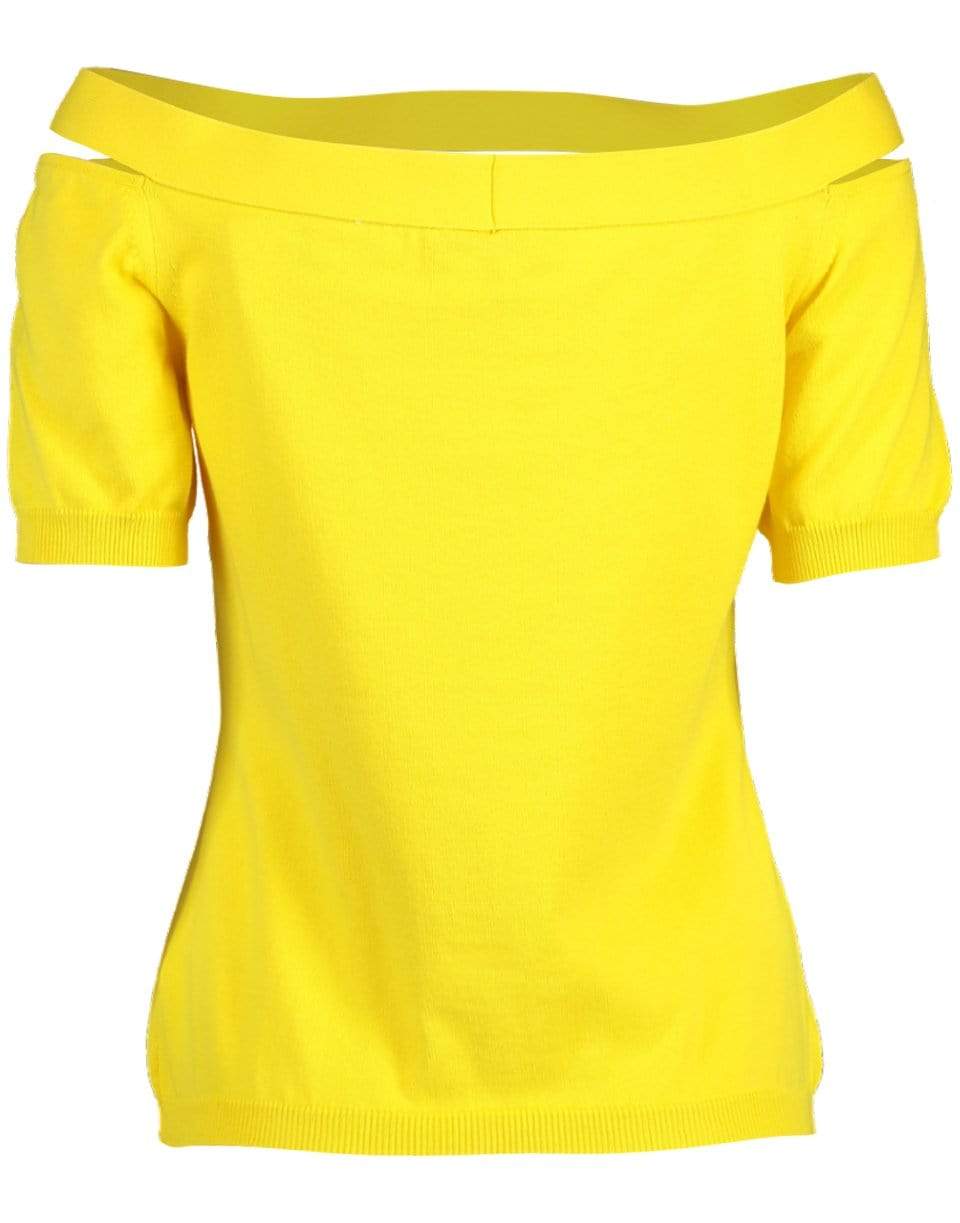 FUZZI-Short Sleeve Sweater-