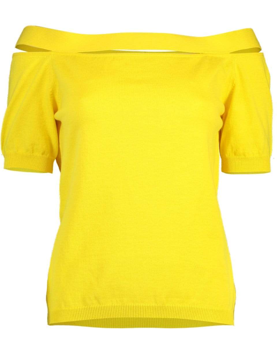 FUZZI-Short Sleeve Sweater-