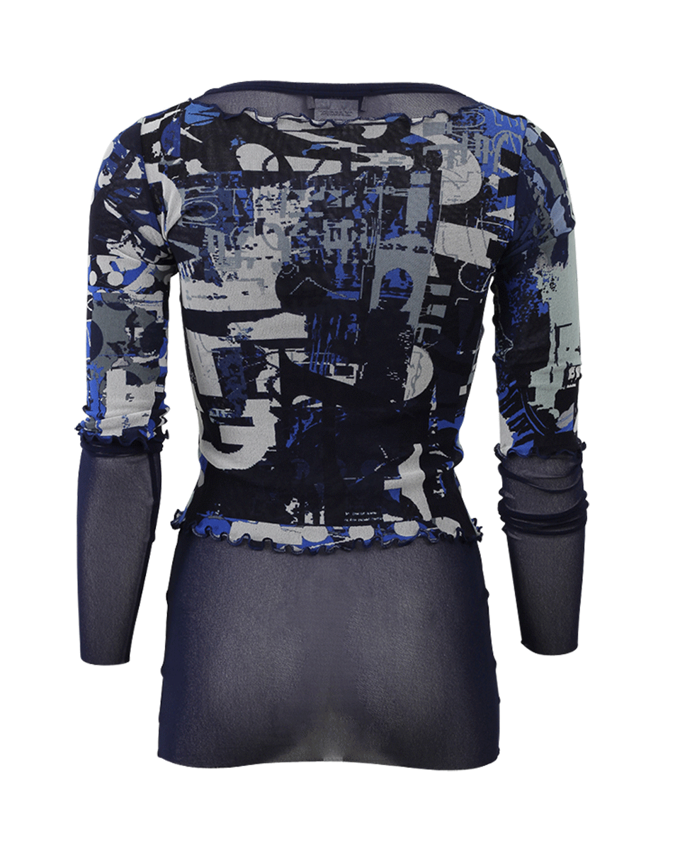 FUZZI-Illusion Underlay Crop Top-