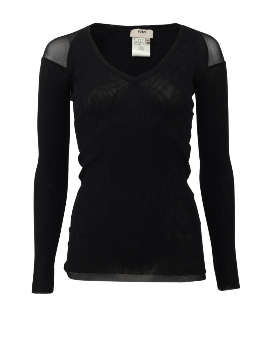 FUZZI-Cold Shoulder Top-