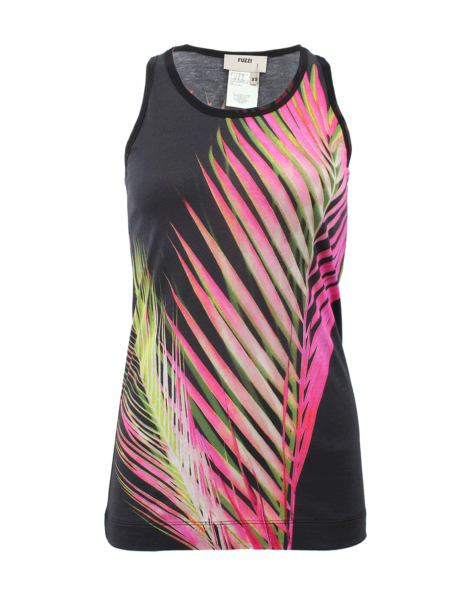 FUZZI-Palm Print Tank-