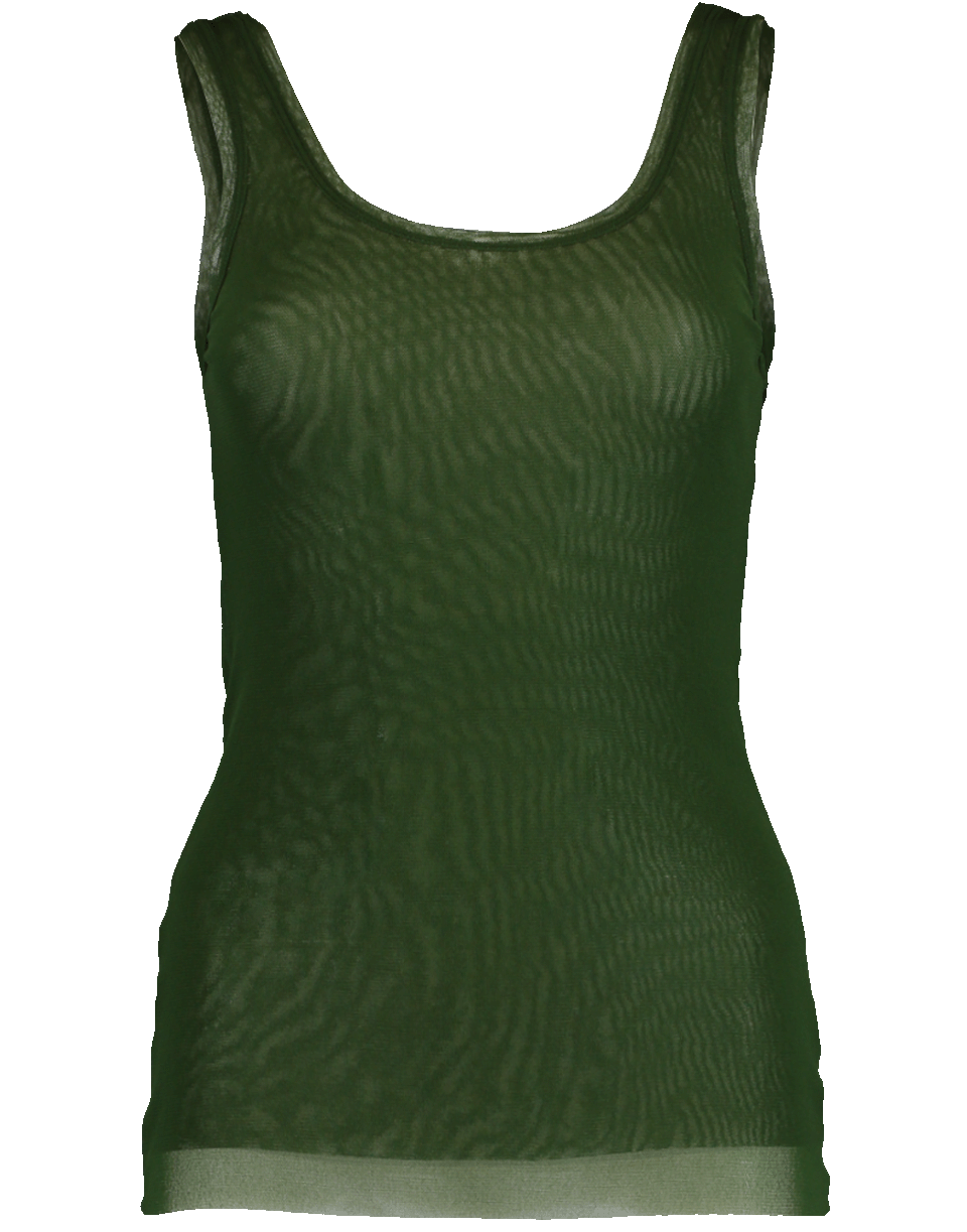 FUZZI-Tulle Tank Top-