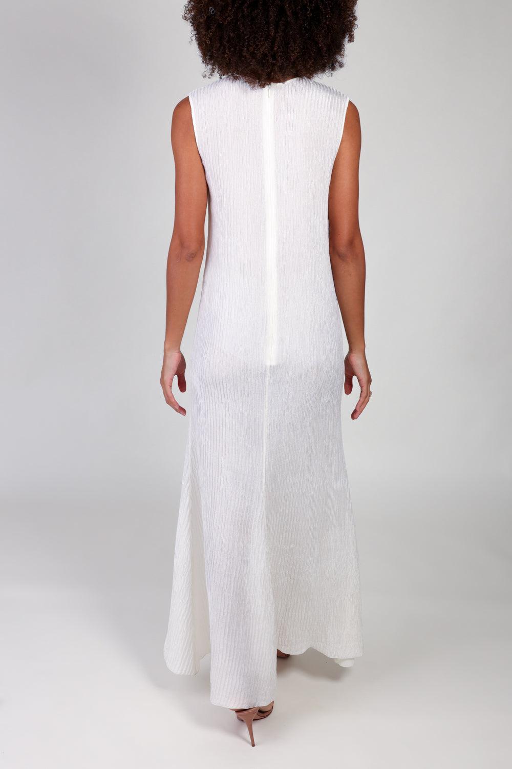 CARLING DRESS - IVORY-IVORY-40-CLOTHINGDRESSCASUAL-GABRIELA HEARST