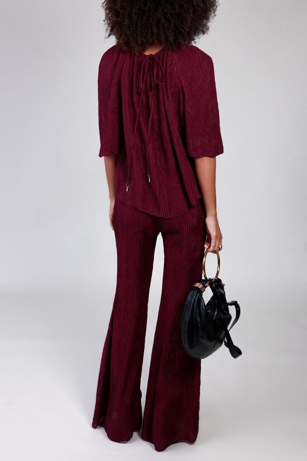 CLAUDE PANT-BORDEAUX-40-CLOTHINGPANTWIDE LEG-GABRIELA HEARST