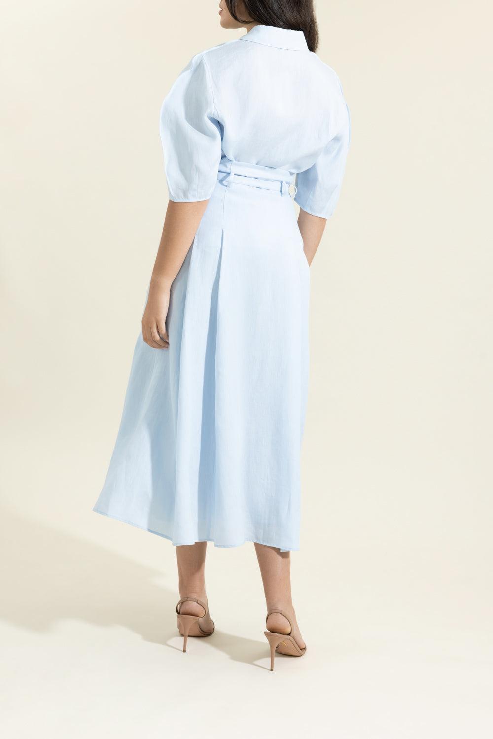 Sansi Top - Light Blue-BLUE-40-CLOTHINGTOPBLOUSE-GABRIELA HEARST