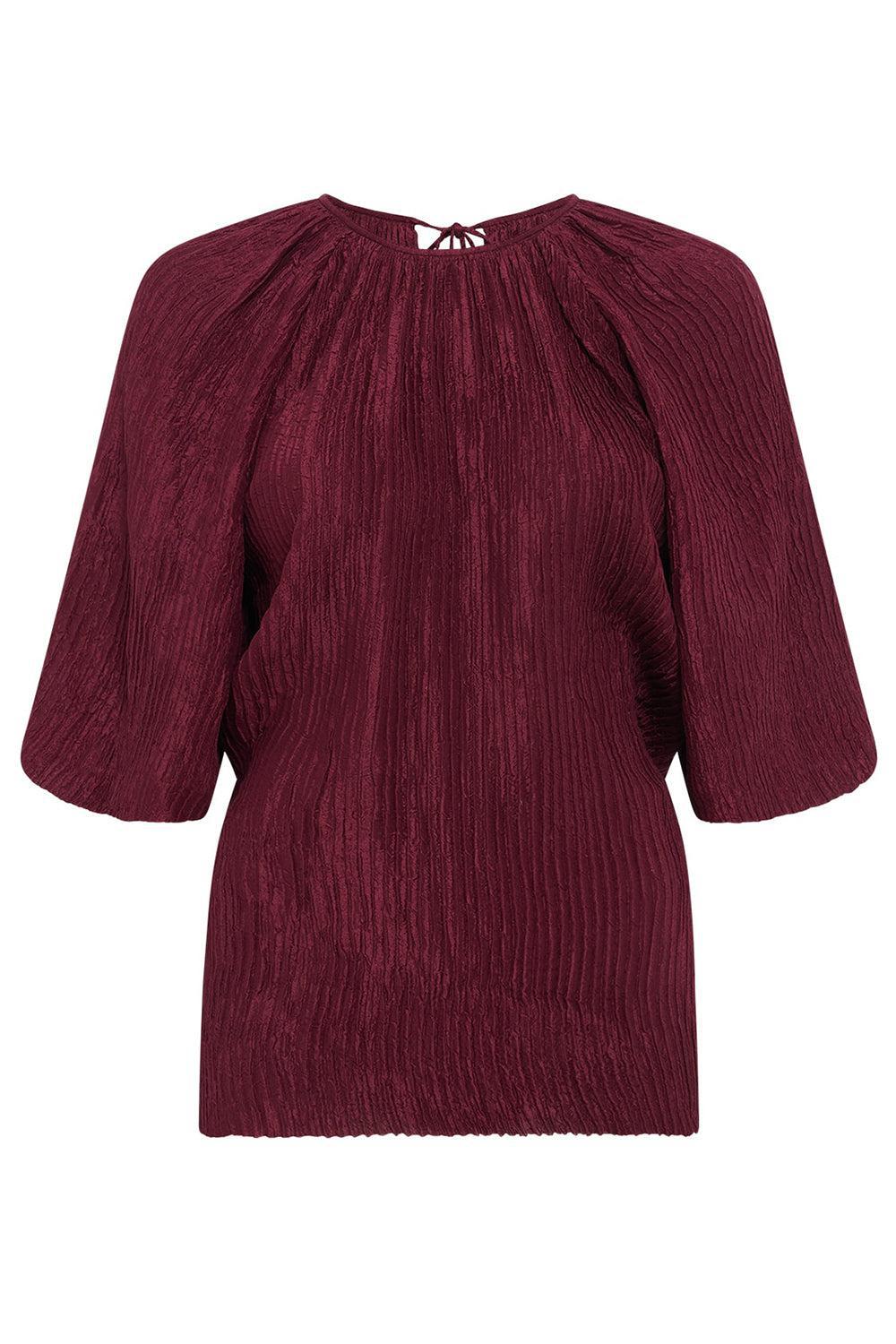NULA TOP - BORDEAUX-BORDEAUX-40-CLOTHINGTOPBLOUSE-GABRIELA HEARST