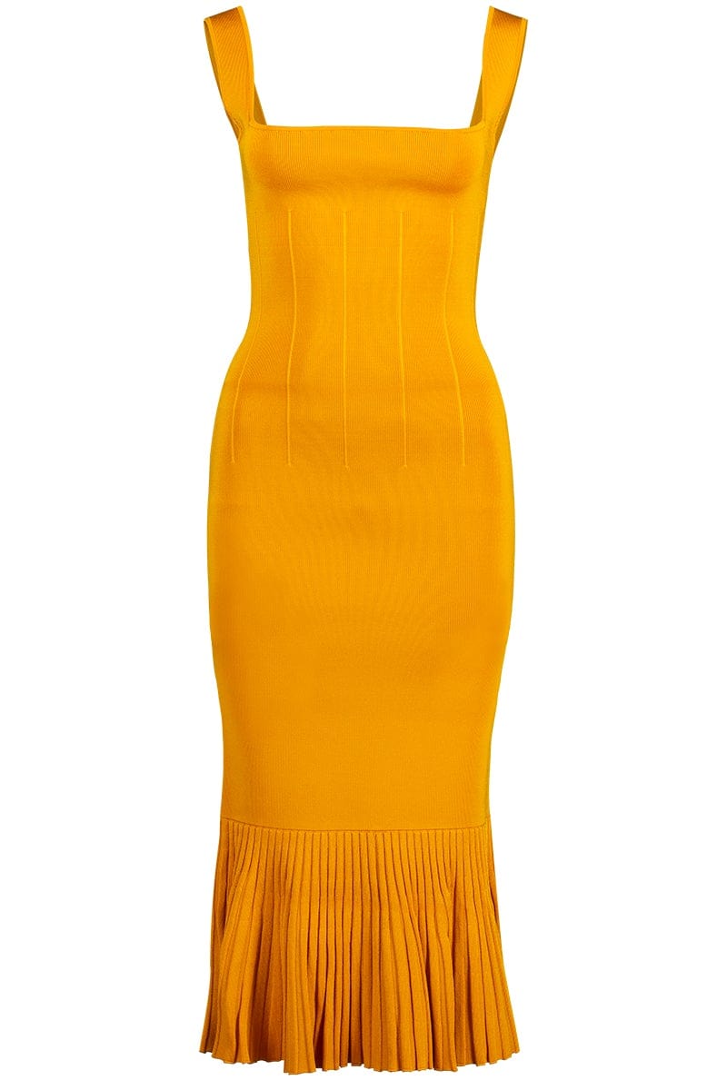 GALVAN LONDON-High Shine Atalanta Dress-