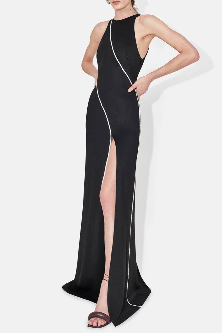 GALVAN LONDON-Crystal Cord Gown-