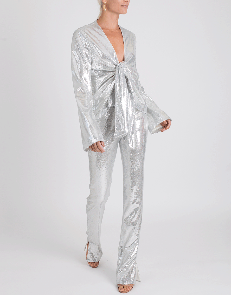 GALVAN LONDON-Ando Tie Front Jacket-