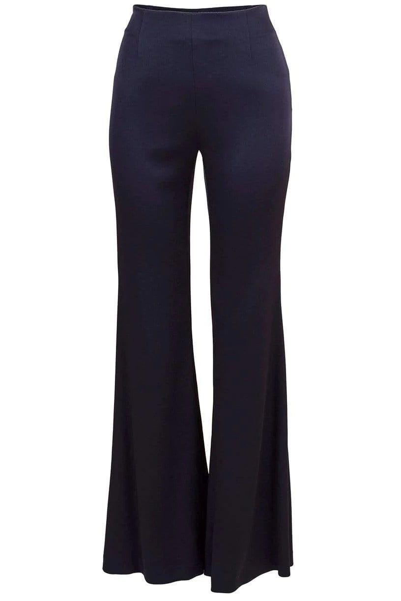 GALVAN LONDON-Satin High Waist Trouser-