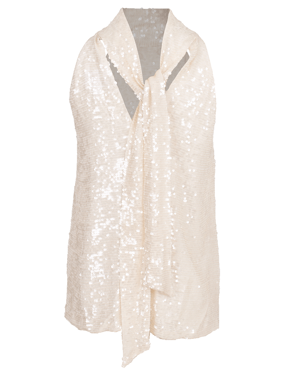 GALVAN LONDON-Sequin Sash Neck Tunic-