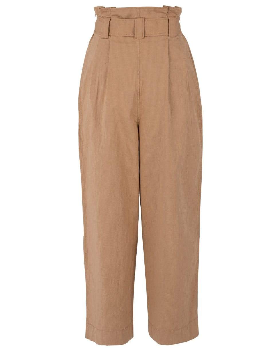 GANNI-Tannin Ripstop Cotton Chino-
