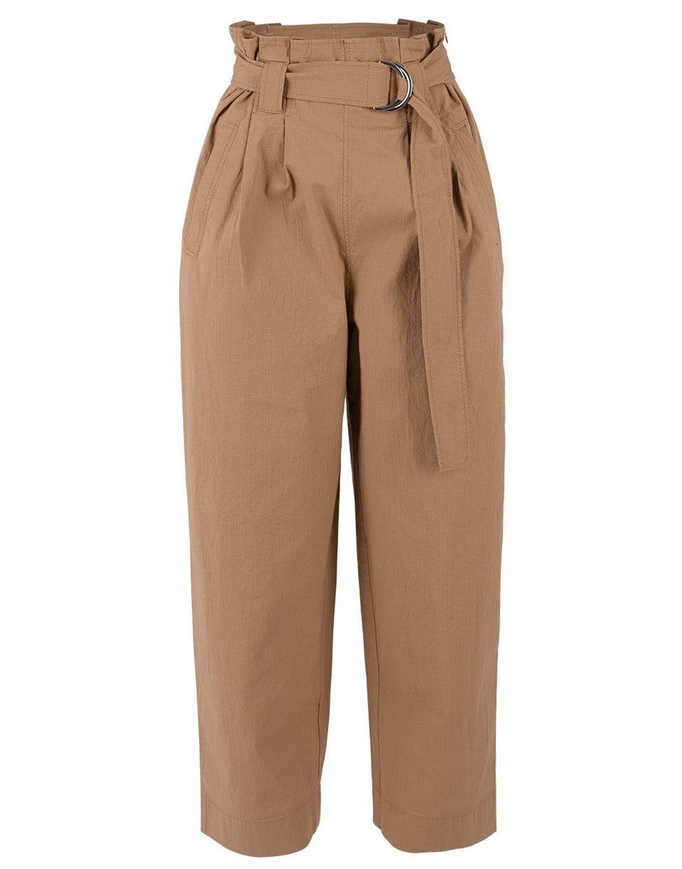 GANNI-Tannin Ripstop Cotton Chino-