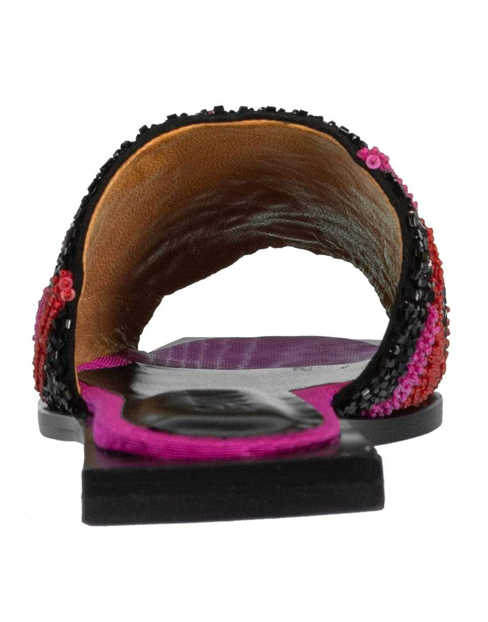 GANNI-Beaded Flat Slipper-