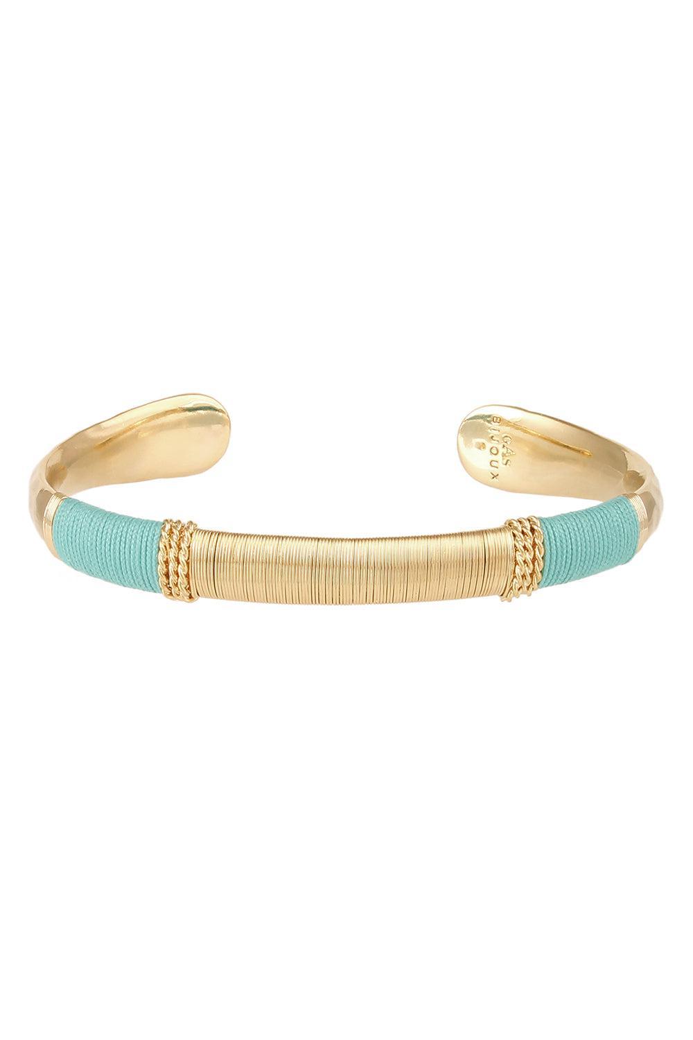Turquoise Thread Macao Bracelet-TURQ-JEWELRYBOUTIQUEBRACELET O-GAS BIJOUX