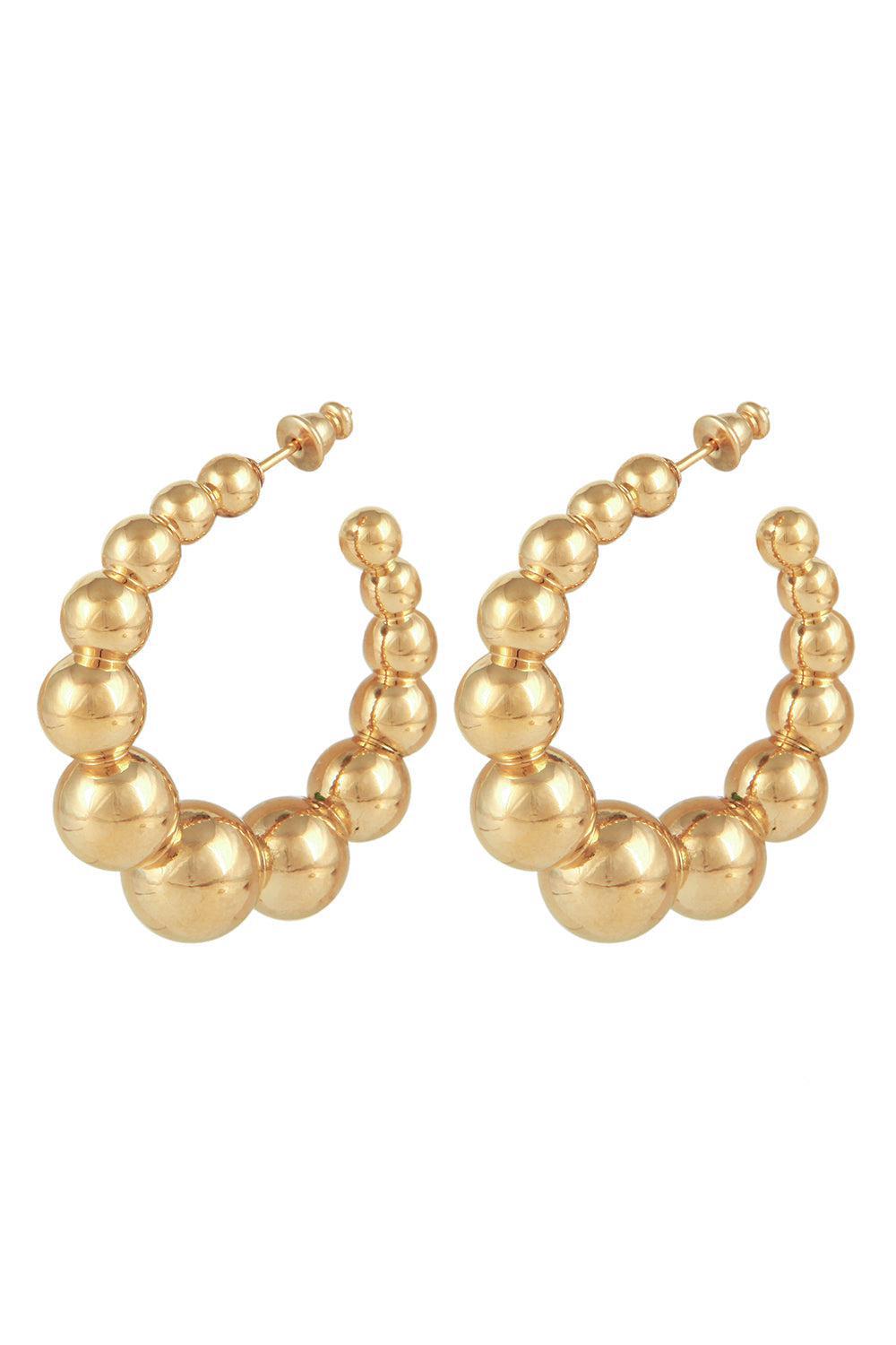 Small Andy Hoop Earrings-YELLOW-JEWELRYBOUTIQUEEARRING-GAS BIJOUX